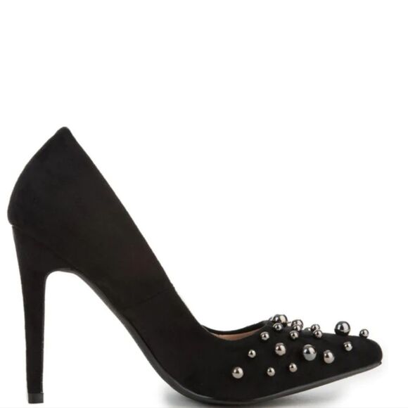 JONES NEW YORK BEYON POINTED TOE  SATIN WOMEN'S PUMP - Picture 1 of 16